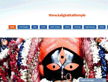 Tablet Screenshot of kalighatkalitemple.com